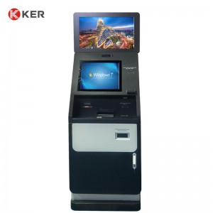 KER Dual Screen 19” 23.6” Hotel Self-Check-in Machine